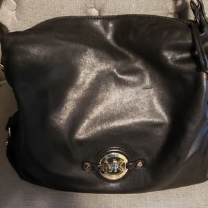 Large Micheal korrs leather hobo bag
